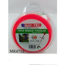Bay Tec Bay-Tec Tırpan Misinası Yuvarlak 4,0mm 32M