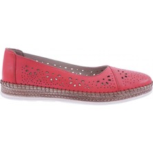 DGN P24-22Y Kadın Soft Anatomıc Footwear Derı Babet