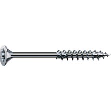 Spax Ahşap Konstrüksiyon Vidası 8 x 180 Mm 50 Adet Yarım Dişli Havşa Başlı Wırox Kaplama