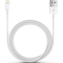 Novvo Apple iphone Uyumlu Şarj Aleti Kablosu 5 6 7 8 Plus Xs Max 1m Lightning USB Kablosu Apple Uyumlu