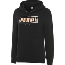 Puma Graphic Fleece Kadin Kapüşonlu Sweatshirt
