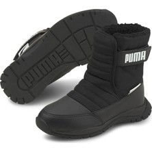 Puma Nieve Boot Wtr Ac Ps - Unisex Çocuk Siyah Bot - 380745 03