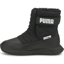 Puma Nieve Boot Wtr Ac Ps - Unisex Çocuk Siyah Bot - 380745 03