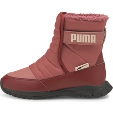 Puma Nieve Boot Wtr Ac Ps - Kız Çocuk Bordo Bot - 380745 04