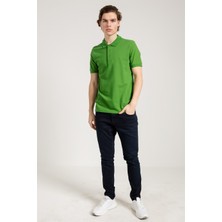 JAHR MARC Yeşil Erkek Polo Yaka T-shirt