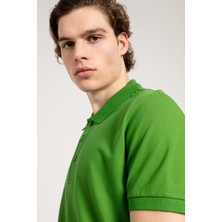 JAHR MARC Yeşil Erkek Polo Yaka T-shirt