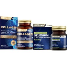 Selenıum 100 Mcg 100 Tablet+Tip 1 ve Tip 3 Hidrolize  Içeren 30 Tablet