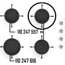 Parmis Arçelik 7763570145 Ocd 624 E1MS Ankastre Ocak Demiri