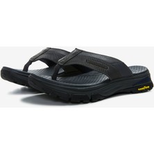 Skechers RALCON SD - SEA TERRA Erkek Siyah Parmak Arası Terlik - 204392 BKBL