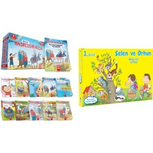 1. Sınıf  Bizim Nasreddin Hoca 10 Kitap + Çoklu Zeka Yayınları Selen ve Orhun 12 Kitap