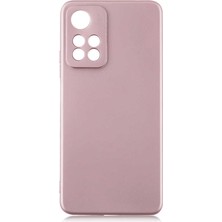 Case 4U Xiaomi Redmi Note 11 Pro Plus 5G Kılıf Klasik Mat Renkli Yumuşak Premier Silikon Pembe