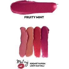 Avon Color Trend Fresh Mat Likit Ruj - Fruity Mint