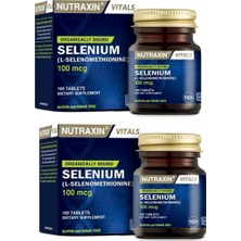 Selenyum 100 Mcg 100 Tablet X2 Adet