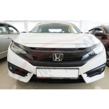 Çmk Honda Civic Fc5 2016-2020 Ön Panjur Kaplama Karbon