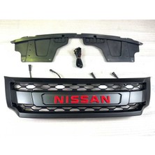 Çmk Nissan Navara Np300 2015-2020 Ledli Panjur Siyah Dizayn B