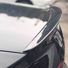 Çmk Audi A4 2019+S4 Spoiler Parlak Siyah