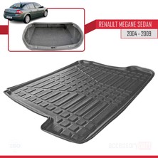 Apline Renault Megane Sedan 2004-2009 Arası Bagaj Havuzu Siyah