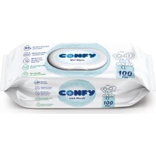 Confy Premium Islak Mendil Soft Care 100 Yaprak
