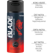 Blade Self Confidence Deodorant 2X150ML