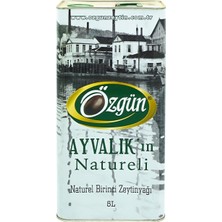 ÖZGÜN Ayvalık'ın Natureli Naturel Birinci Zeytinyağı 5 Lt Teneke