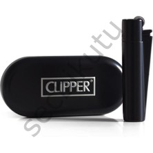 Clipper Mat Siyah Çakmak