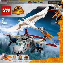 LEGO® Jurassic World Quetzalcoatlus Uçak Pususu - 7 Yaş ve Üzeri Çocuklar için Oyuncak Yapım Seti (306 Parça)