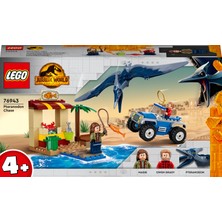 LEGO Jurassic World Pteranodon Takibi 76943 - 4 Yaş ve Üzeri Çocuklar Için Dinozor Oyuncağı Yapım Seti (94 Parça)