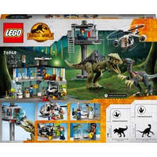 LEGO® Jurassic World Giganotosaurus ve Therizinosaurus Saldırısı 76949 - Çocuklar Için Oyuncak Yapım Seti (658 Parça)