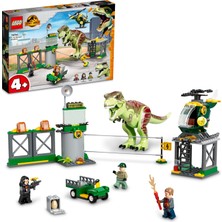 LEGO® Jurassic World T. Rex Dinozor Kaçışı 76944 - 4 Yaş ve Üzeri Çocuklar Için Yaratıcı Oyuncak Yapım Seti (140 Parça)