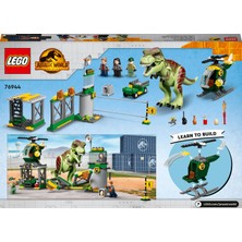 LEGO® Jurassic World T. Rex Dinozor Kaçışı 76944 - 4 Yaş ve Üzeri Çocuklar Için Yaratıcı Oyuncak Yapım Seti (140 Parça)