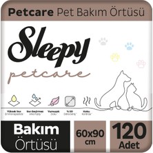 Sleepy Petcare Pet Bakım Örtüsü 60X90 cm 4X30 (120 Adet)