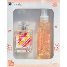 Cecile Lovely Bayan Parfüm Edt 55ML ve Body Mist 150ML