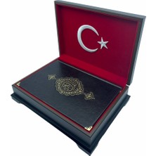 Bayraklı Kuranı Kerim Rahle Boy - Ahmet Hüsrev Altınbaşak (Ciltli)