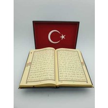 Bayraklı Kuranı Kerim Rahle Boy - Ahmet Hüsrev Altınbaşak (Ciltli)