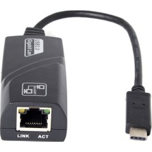 Technow PLH-092 Type-C USB 3.1 To Rj 45 Ethernet Adaptör