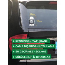 Baluna Baby On Board Ayıcık Araba Sticker