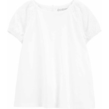 Oshkosh Küçük Kız Çocuk Tshirt Beyaz