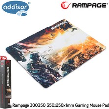 RAMpage Addison 300350 350X250X1MM Gaming Mouse Pad