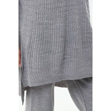 İlmek Kadın Saç Örgülü Pantolon & Tunik Ikili Takım 4278