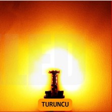 Eraks T10 Turuncu Canbuslu  Park Ampulü 12 LED   - 2'li Takım