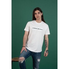 Akçaylar Slimfit Baskılı Sıfır Yaka Erkek Penye T-Shirt