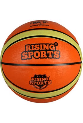 Rising Sports Basketbol Topu No:5 - Turuncu - Sarı