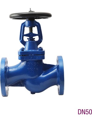 Termo Metal Körüklü Glob Vana Pik DN50 PN16 Fl