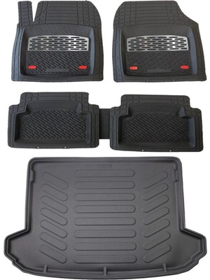 Safir Volkswagen Tiguan Alt Bagaj 2020 Model 3D Bagaj Havuzu+ Havuzlu Paspas Takım