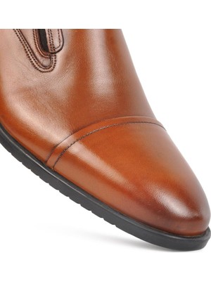 Fosco Taba Erkek Hakiki Deri Klasik Ayakkabı