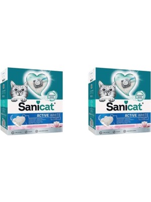 Sanıcat Actıve White Lots Flower 10 Lt Kutu x 2 Adet