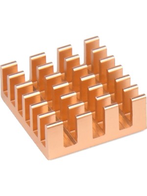 Keepro Pasif Chipset Soğutucu 1.4x1.4x6 mm Alüminyum Soğutucu Gold