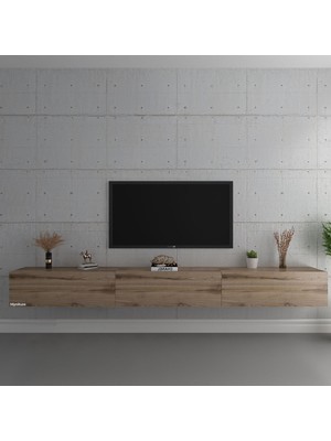 Myniture Duvara Monte Tv Sehpası Çırağan S6108-3