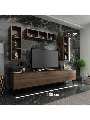 Myniture Festival Tv Ünitesi Q3807-2 Ceviz