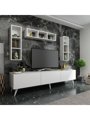 Myniture Festival Tv Ünitesi Q3807-1 Beyaz